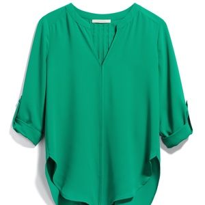 41 Hawthorn Karie Split Neck Blouse 1x